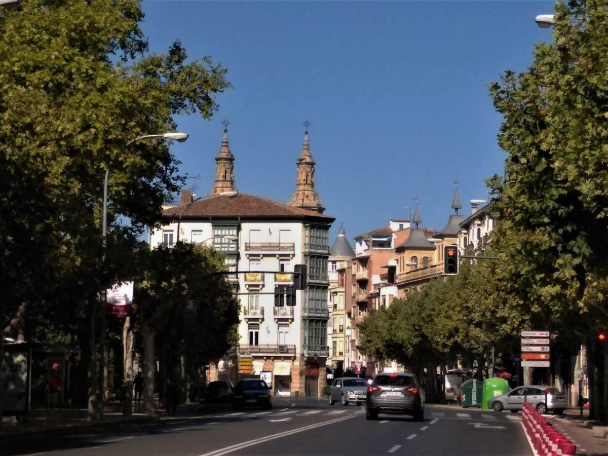 Apartamento Pleno Centro Junto Ayuntamiento Logroño Exteriör bild